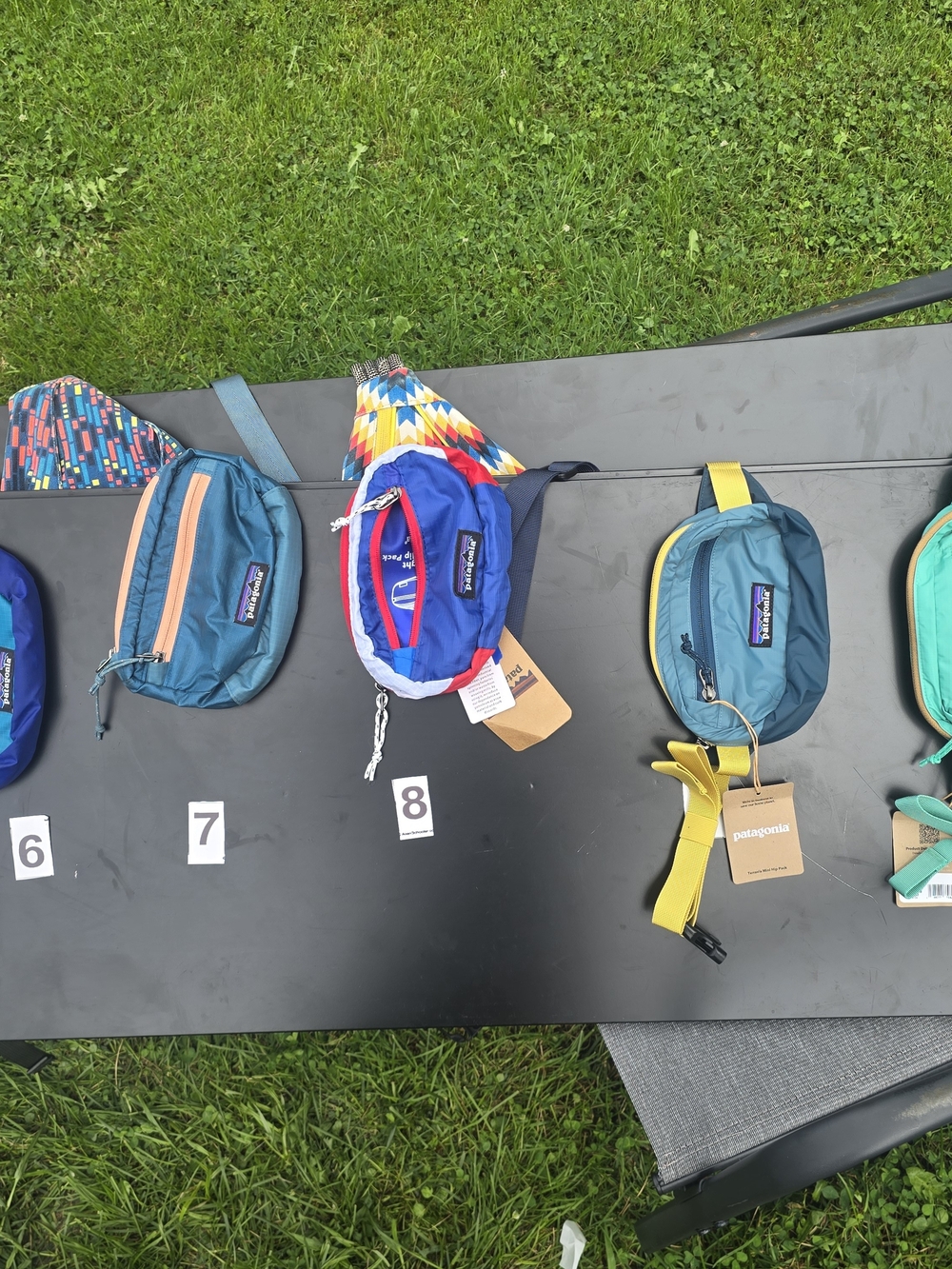 Patagonia Multicolor Crossbody Hip Pack - Red, Blue, Green, Yellow - Picture 2 of 2